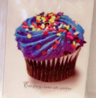 Everythings better with sprinkles In Living Color Cupcake Magnet Fr(1)