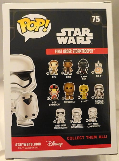 first order stormtrooper funko pop