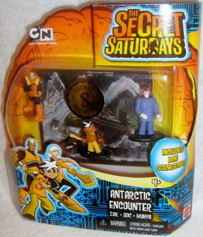 the secret saturdays toys