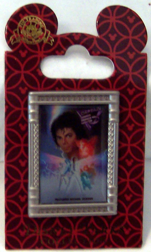Disney Michael Jackson Captain Pin New On Card