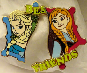 Disney Best Friends Frozen Elsa & Anna Limited Edition 3000 #2 Pin Set ...