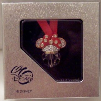 Minnie Icon Swarovski Ornament New In Box