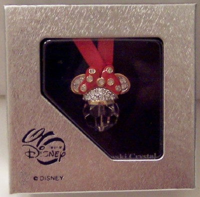 Minnie Icon Swarovski Ornament New In Box
