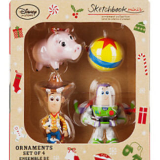 Toy Story Mini Ornaments #4 Disney Sketchbook New In Box Front