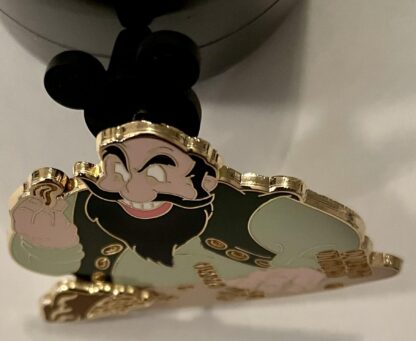 Disney Villain Stromboli Pin LE 250 New Front Top View With Pin Backs