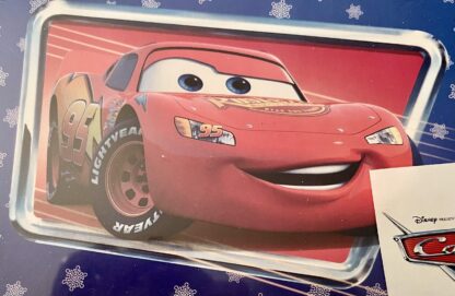 Lightning McQueen Christmas Cards With Envelopes #10 New Sealed Front Close-up