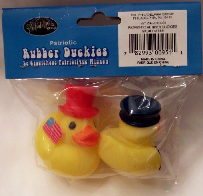 patriotic rubber ducks