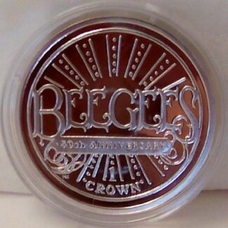 Bee Gees Silver Coin IOM 2009 Uncirculated Front