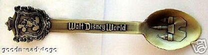 Disney Mickey Castle Spoon New Front