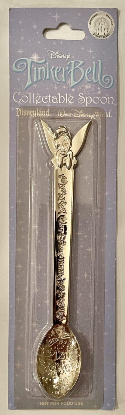 Disney Tink Collectable Spoon New In Pack Front