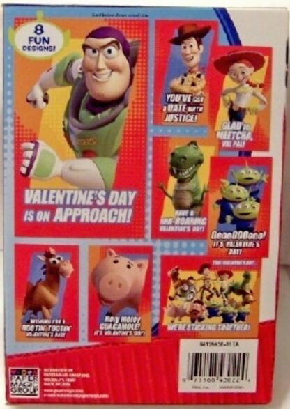 Toy Story 3 Valentines Cards New Back