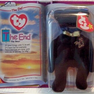 Ronald McDonald House Charities 2000 The End The Bear Ty Beanie Babies New In Pack Front