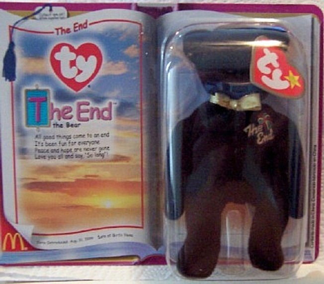 the end ty beanie baby mcdonalds