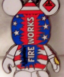 Disney Vinylmation Holiday 3 Series Limited Release July 4th Pin Front