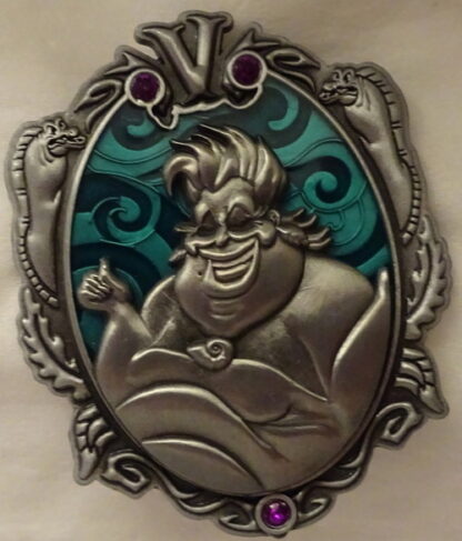 Disney Wonderfully Wicked Ursula Little Mermaid Villain LE Pin New Front