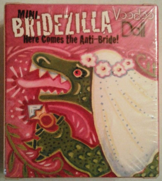 Bridezilla Anti-Bride Mini Book Kit Voodoo Doll New Front