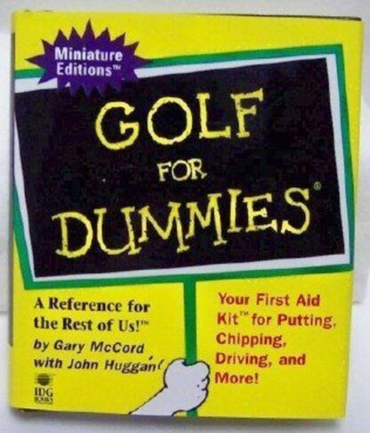 Golf for Dummies Mini Book 1996 Edition Front