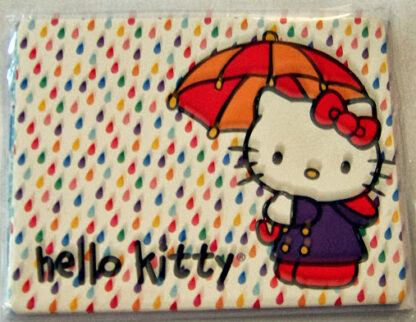 Hello Kitty Umbrella Notecards Blank #6 With Envelopes New Front