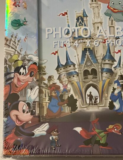 Disney Photo Frame Album WDW MK Characters New Front Lower Left Close-up
