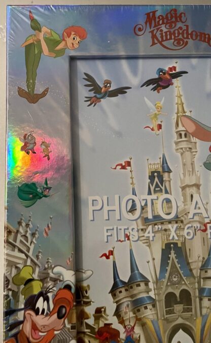 Disney Photo Frame Album WDW MK Characters New Front Upper Left Close-up