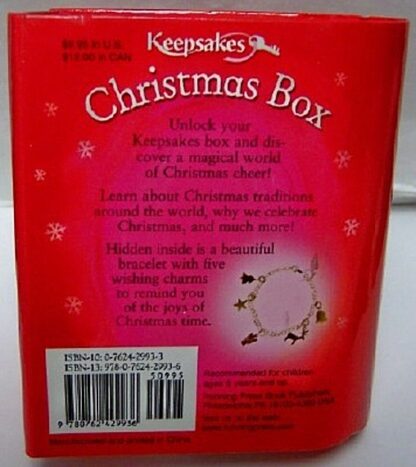 Keepsakes Christmas Box Mini Book Kit New Back