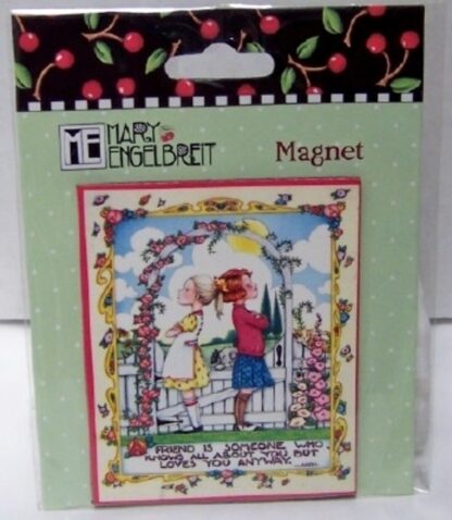 Mary Engelbreit Friend Magnet New Sealed In Pack Front