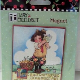 Mary Engelbreit Life Magnet New Sealed In Pack Front