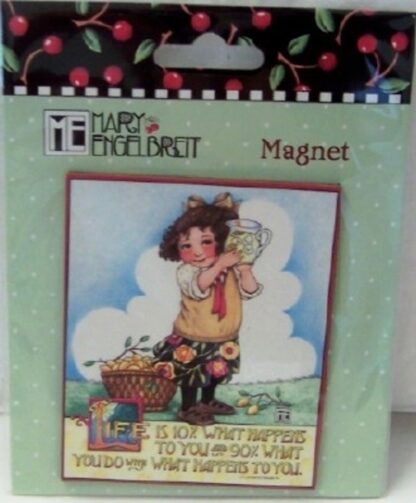 Mary Engelbreit Life Magnet New Sealed In Pack Front