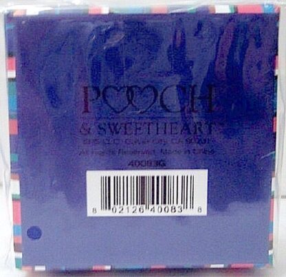 Pooch & Sweetheart G Initial Trinket Box Back