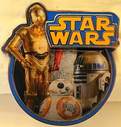 Force Awakens Droid Pin Disney Countdown #1 LE New Front