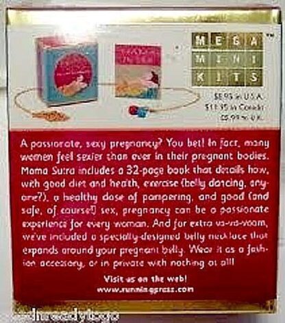 Mama Sutra Passionate Pregnancy Mega Mini Kit New Back