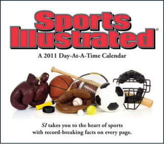Sports Illustrated 2011 Calendar With Record Breaking Facts New Front Stock Photo