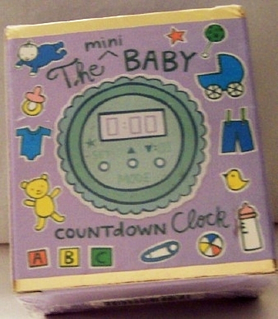The Mini Baby Countdown Clock Kit New Front