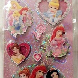 Disney Princess #7 Sandylion Dimensional Stickers New Front