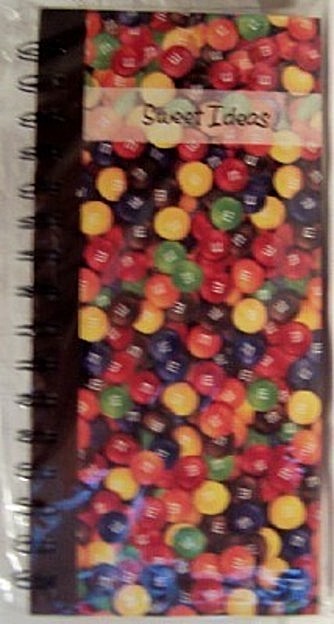 M&M'S Sweet Ideas Collectible Spiral Journal Front