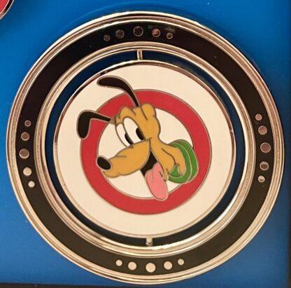 Mickey Mouse Club Pluto Spinner Pin