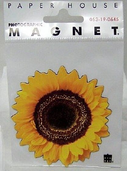 Sunflower Photographic Flat Magnet New In Pack Front