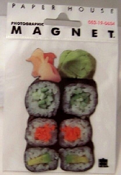 Sushi Photographic Flat Magnet New In Pack Front