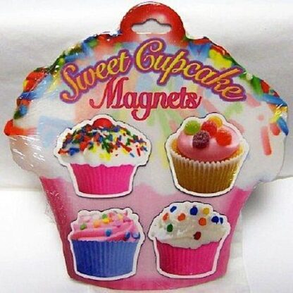 Sweet Cupcake #4 Magnets New In Pack Front