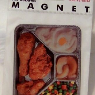 TV Dinner Flat Magnet Photographic New In Pack Front