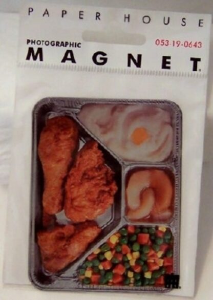 TV Dinner Flat Magnet Photographic New In Pack Front