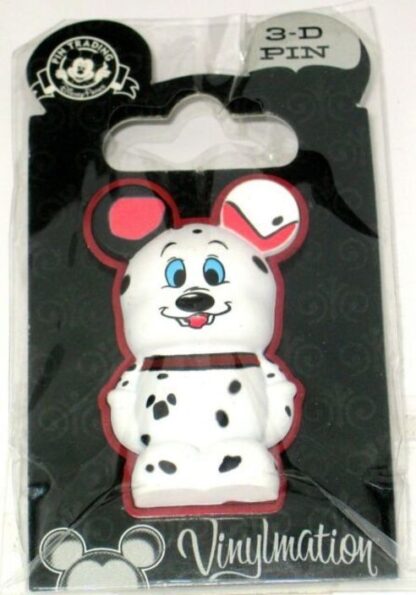 101 Dalmatians Vinylmation Pin Disney 3-D New On Card