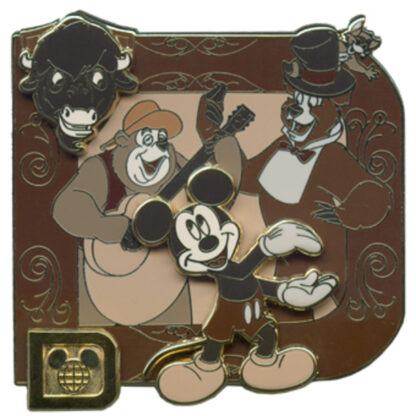 Classic Disney Collection Mickey Mouse Country Bear Jamboree LE 1000 Pin Front New Stock Photo