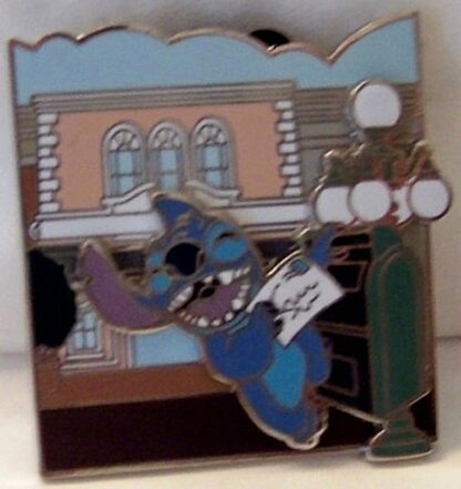 Disney Parks Adventure Series Stitch Main St Opera House Pin New Front