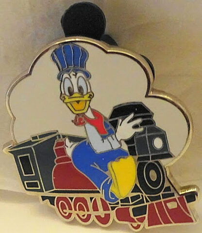 Disney Train Conductor Donald Mystery PWP Limited Release Pin New Front