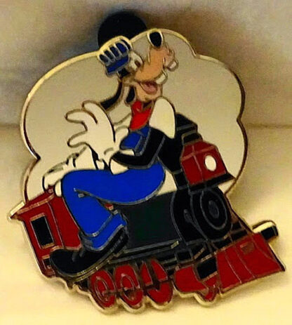 Train Conductor Goofy Pin Disney Mystery Limited New Front