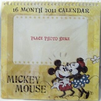 Disney Mickey Mouse 2011 16 Month Calendar New In Pack Front
