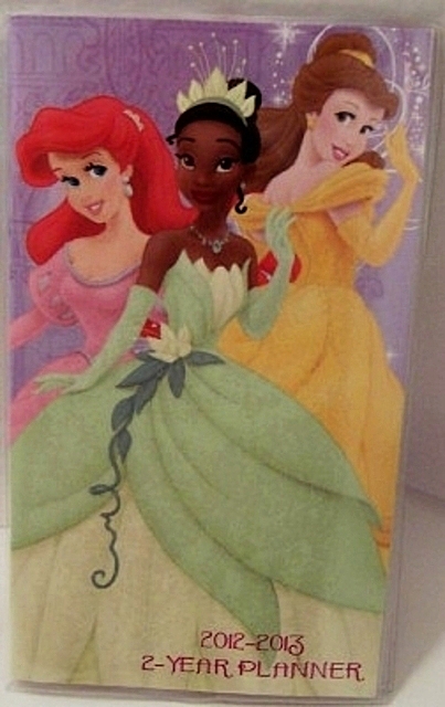 Disney Princess Tiana 2012 2013 Monthly Planner New Front