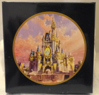 Disney WDW 2005 HCOE Celebration Cinderella Castle Mini Plate New In Box Front
