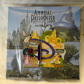 Disney WDW Figment Epcot Passholder 2014 LE 2500 Pin New On Card Front